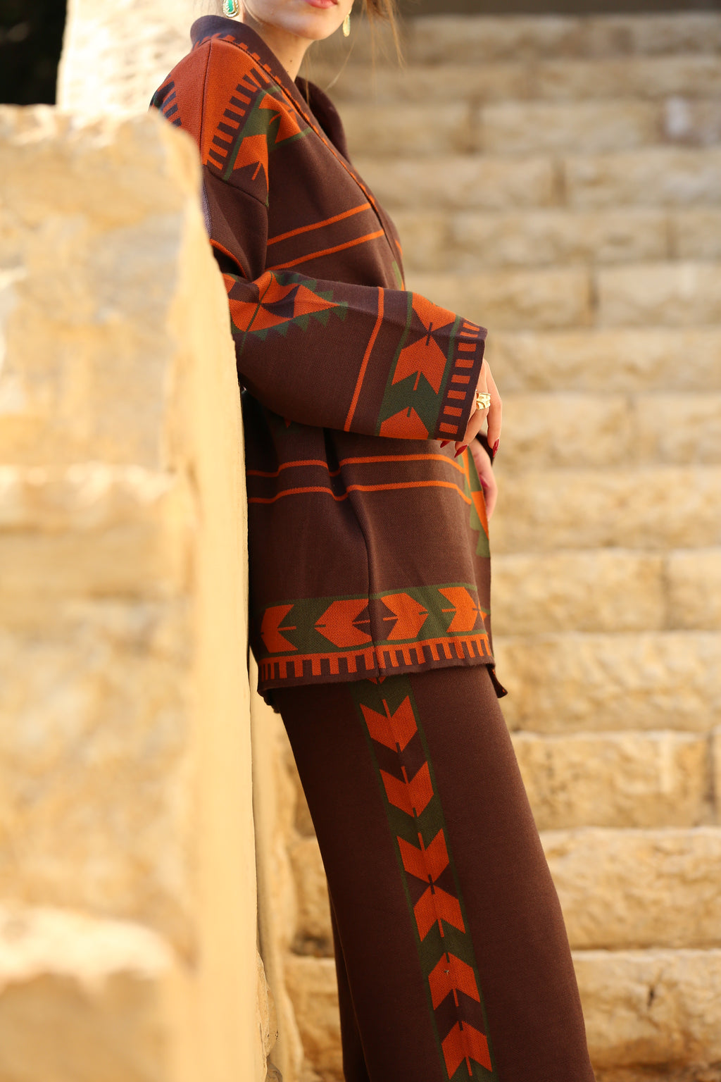 Zuwwadeh - Knitted Sadu Set